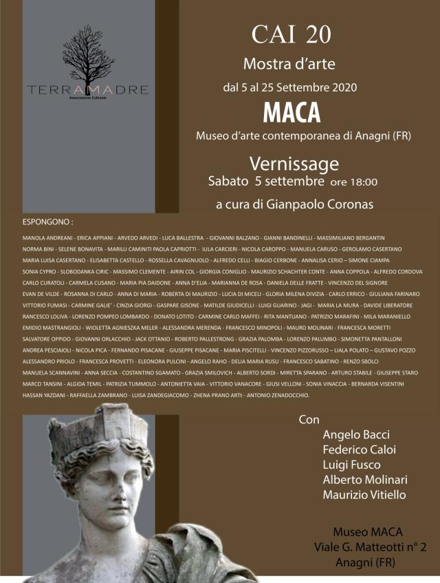 CAI 20- 5 SETTEMBRE 2020 ANAGNI