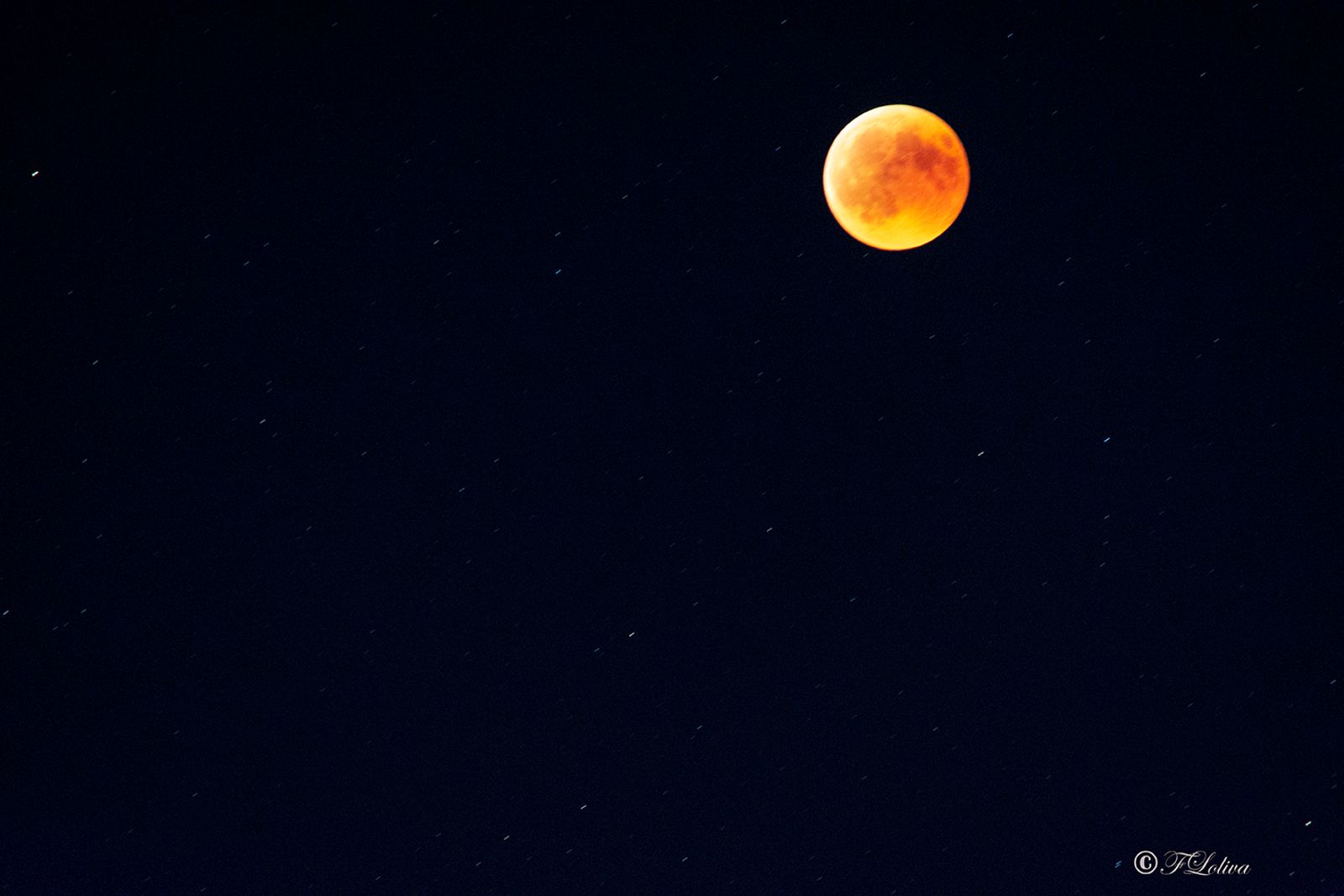 Eclissi totale di luna — fotografia 8 di Francesco Loliva