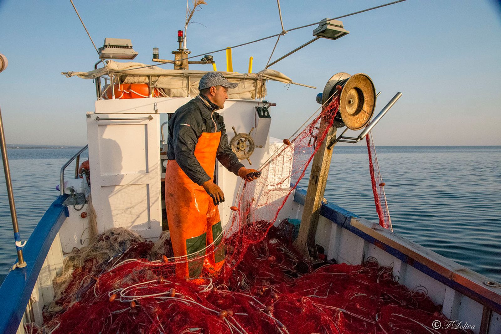SAVELLETRI - LA PESCA CON LE RETI — fotografia 18 di Francesco Loliva