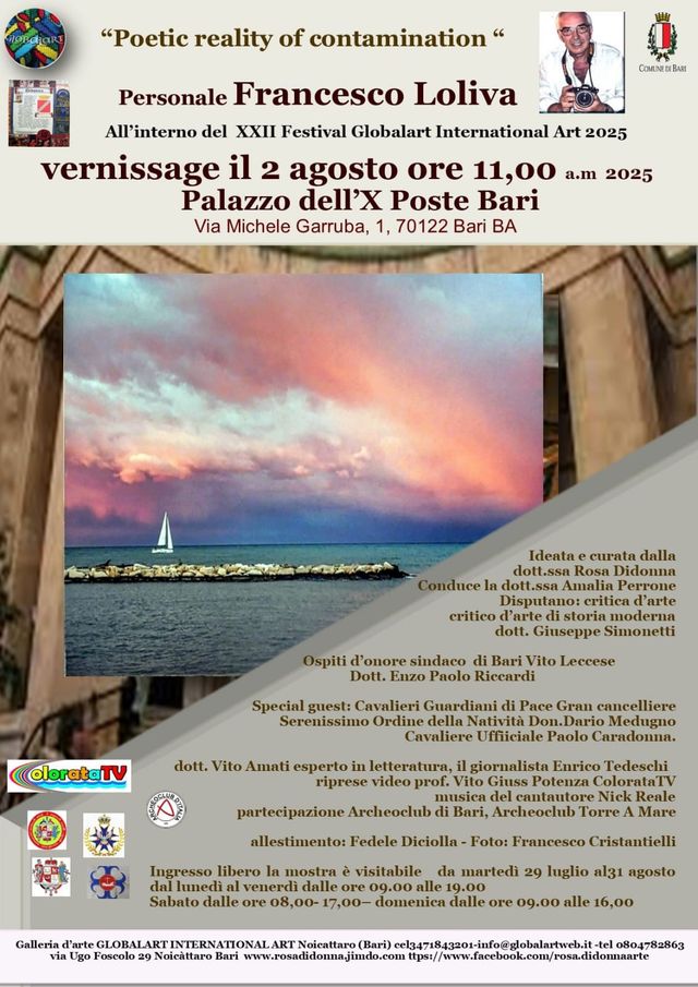 POETIC REALITY OF CONTAMINATION - 2 AGOSTO BARI