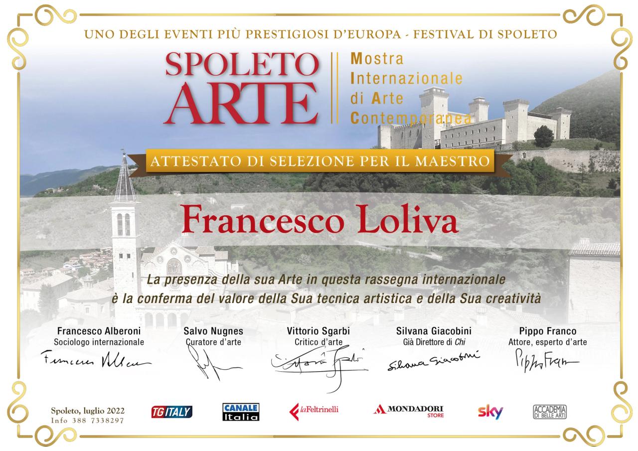 SPOLETO ARTE 22 LUGLIO 2022
