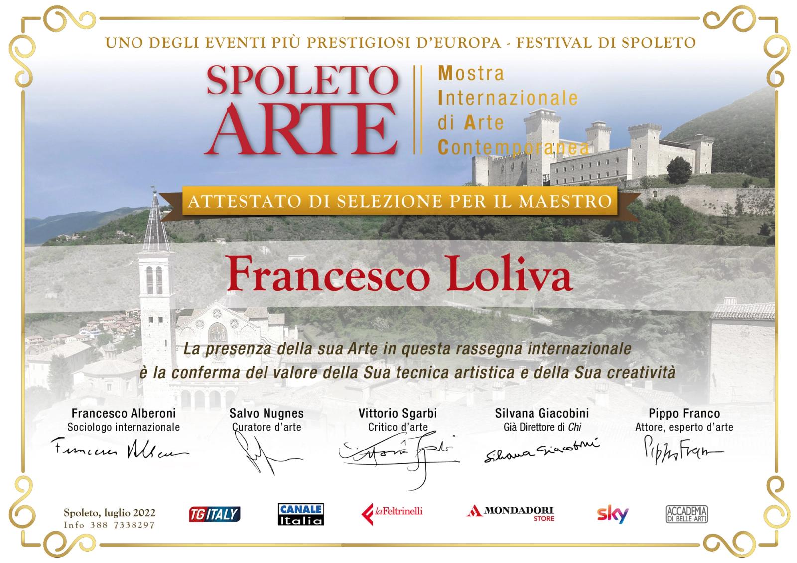 SPOLETO ARTE 22 LUGLIO 2022 — fotografia 1 di Francesco Loliva