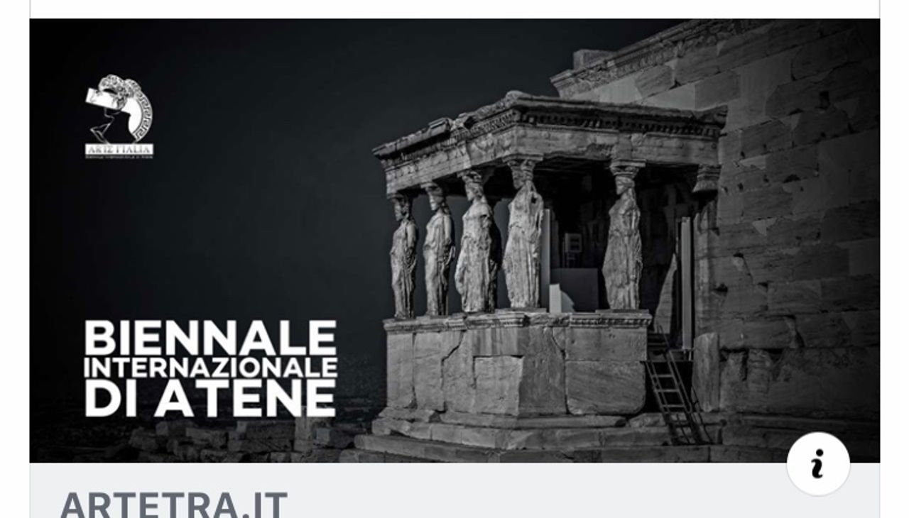 BIENNALE ARTE ATENE - 5 dicembre 2019