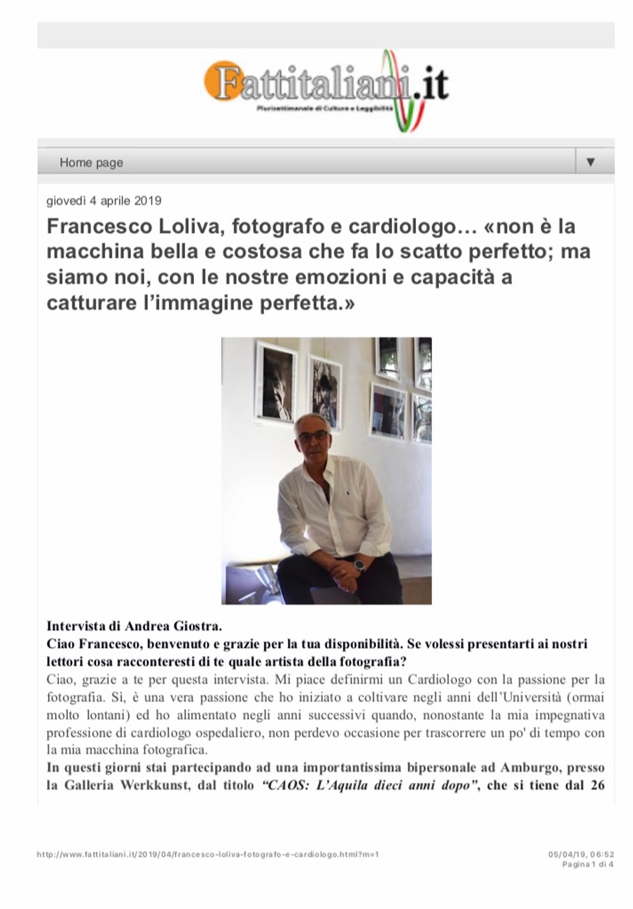 INTERVISTA