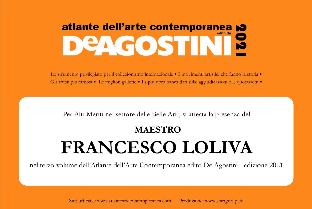ATLANTE DELL'ARTE CONTEMPORANEA 2021 DE AGOSTINI