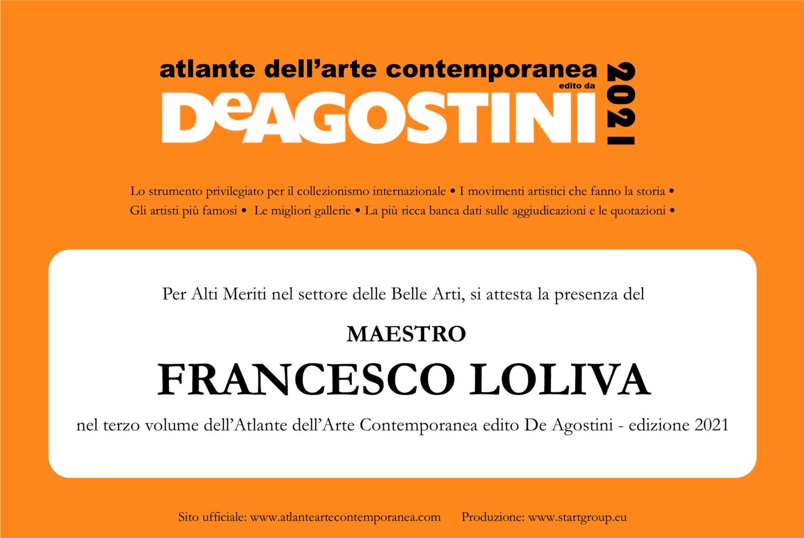 ATLANTE DELL'ARTE CONTEMPORANEA 2021 DE AGOSTINI — fotografia 1 di Francesco Loliva