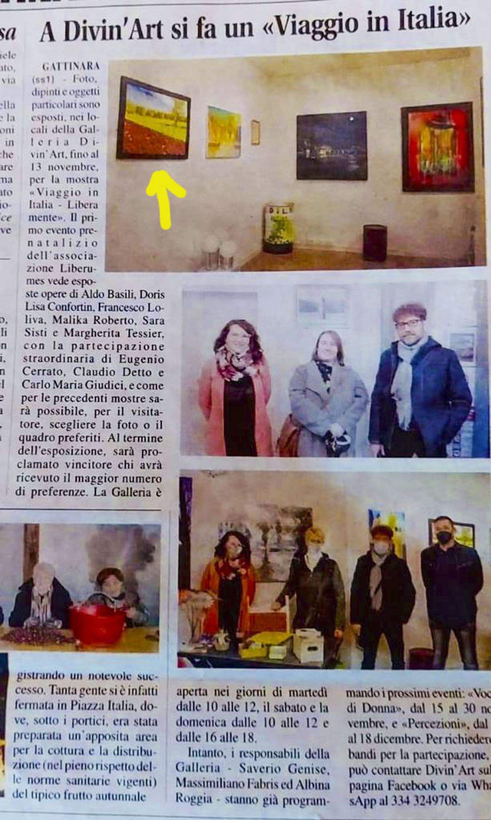 VIAGGIO IN ITALIA - GATTINARA 1 novembre 2021 — fotografia 3 di Francesco Loliva