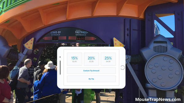 Disney Adds Mandatory Tipping to All Rides