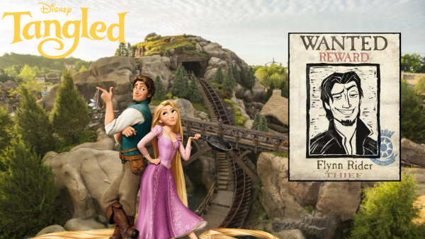 Seven Dwarfs Mine Train Rethemed to Tangled