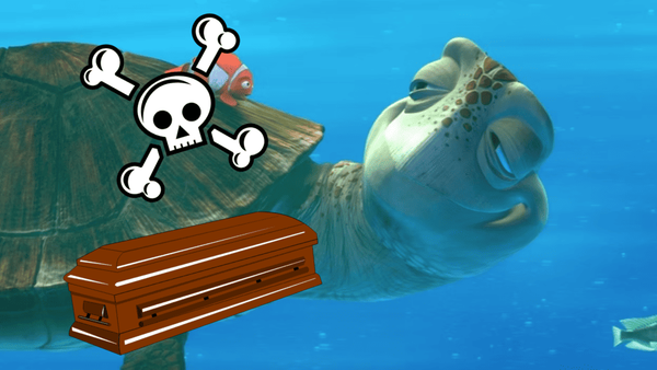 Crush, The Turtle From Finding Nemo, Has Died