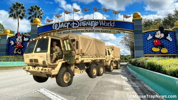 National Guard Blocks All Entrances to Disney World