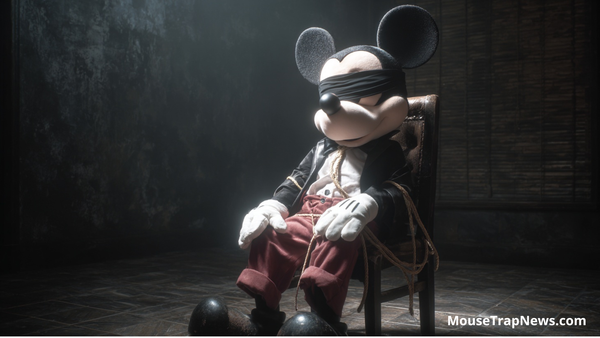 United States Military Captures Mickey Mouse