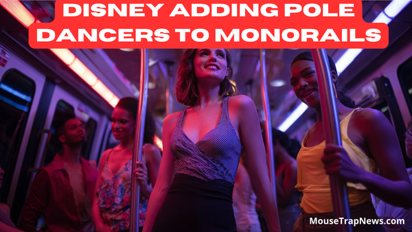 Disney Adding Pole Dancers to Their Monorail Cars