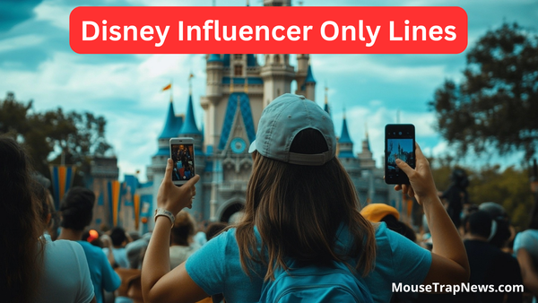 Disney World Announces Influencer Only Lines