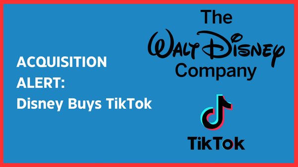 BREAKING: Disney Buys TikTok Days Before Ban