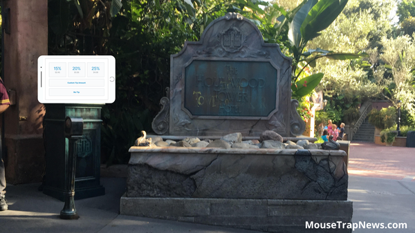 Virtual Tip Jars Added to All Disney World Rides