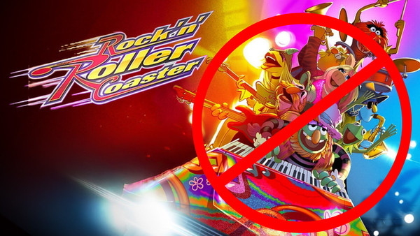 Muppet Rock ‘n’ Roller Coaster Retheme Canceled