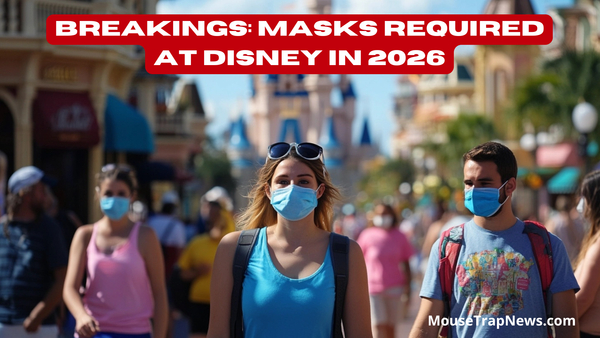 BREAKING: Disney World Requiring Masks in 2026
