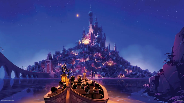 Tangled Lantern Festival Ride Replacing it’s a small world