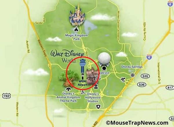 Disney World Building Airport on Property