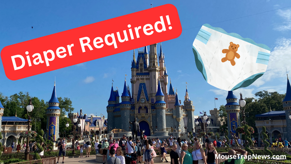 Disney World Requiring All Guests to Wear Diapers