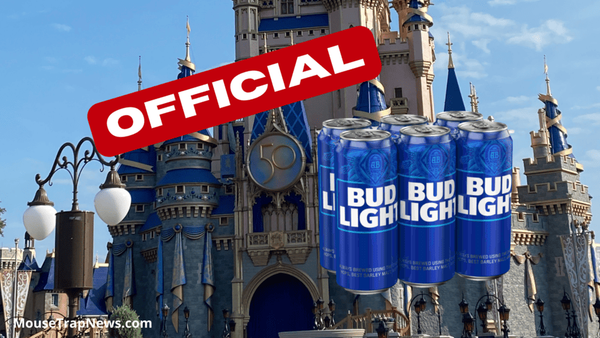 Bud Light Becomes Official Beer of Disney World