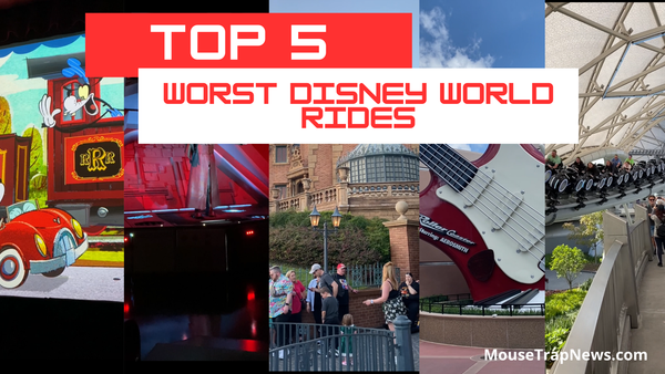 Top 5 Worst Rides at Disney World – Official Rank