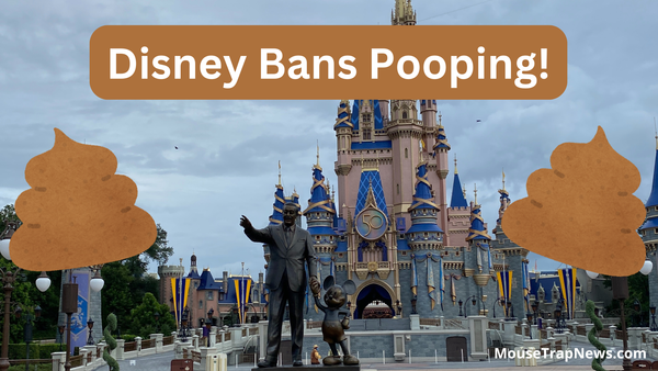Disney World Bans Pooping Inside Their Lines
