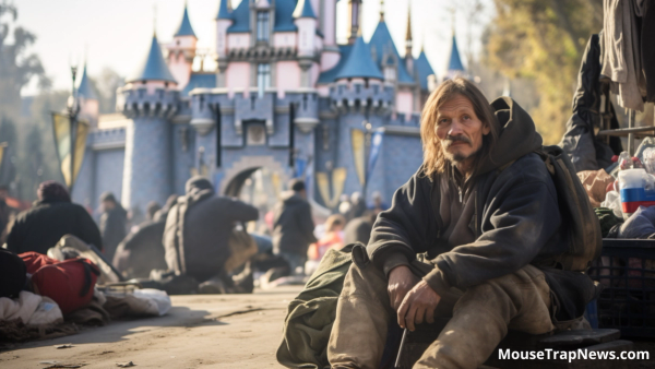 Disneyland Now Allowing Homeless People in Their Park
