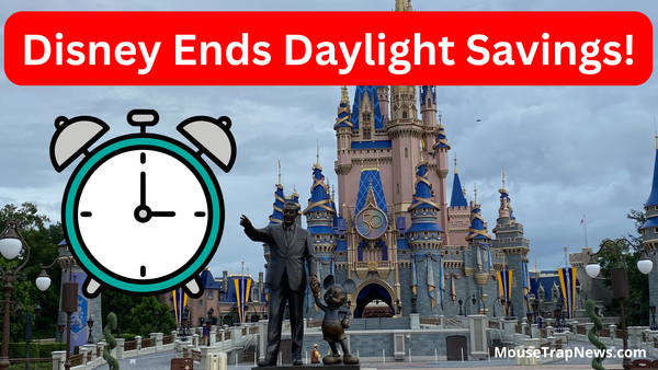 Disney World Will No Longer Follow Daylight Savings