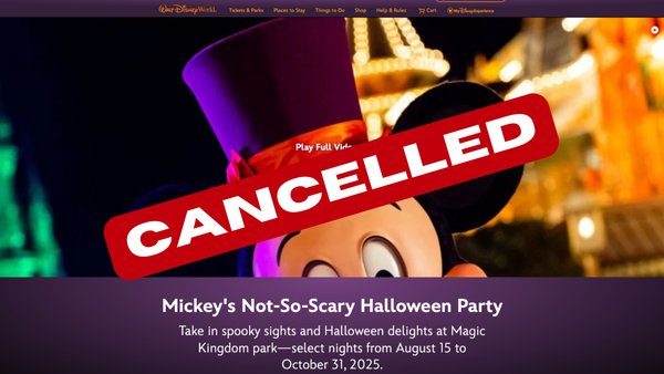 Disney World Will No Longer Celebrate Halloween