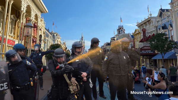 Disney Tasing and Pepper Spraying Their Guests