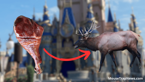 Scientists Reveal Disney “Turkey Legs” Are Actually Elk Meat