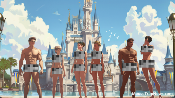 Disney Announces Nudist Day at Disney – Get Naked at Disney