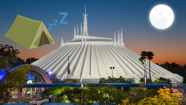 Sleep Inside Space Mountain: A New Experience