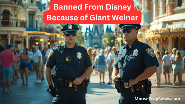 Man Banned From Disney Because of His Massive Wiener