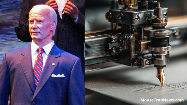 Joe Biden Replaced With Autopen in Hall of Presidents