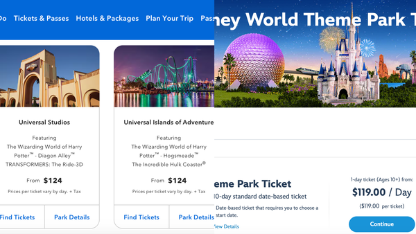 Disney World Now Accepting Universal Studios Tickets