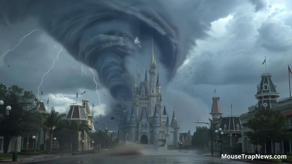 Massive Tornado Rips Through Disney World Today