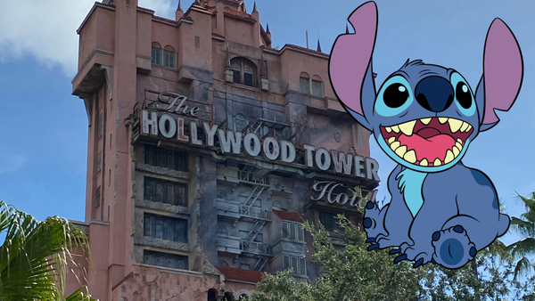 Tower of Terror Retheme to Stitch Experiment Gone Wrong Ride