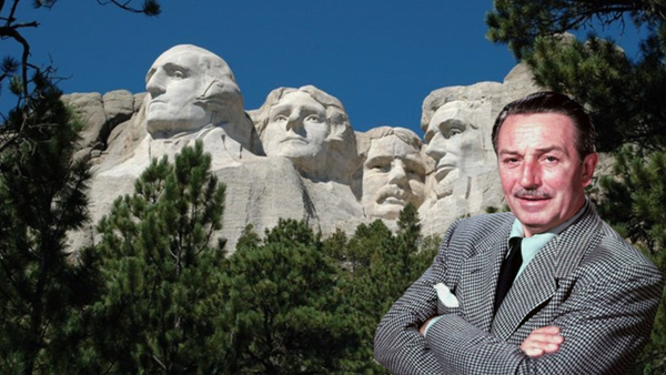 Walt Disney Becoming First Non-President On Mount Rushmore