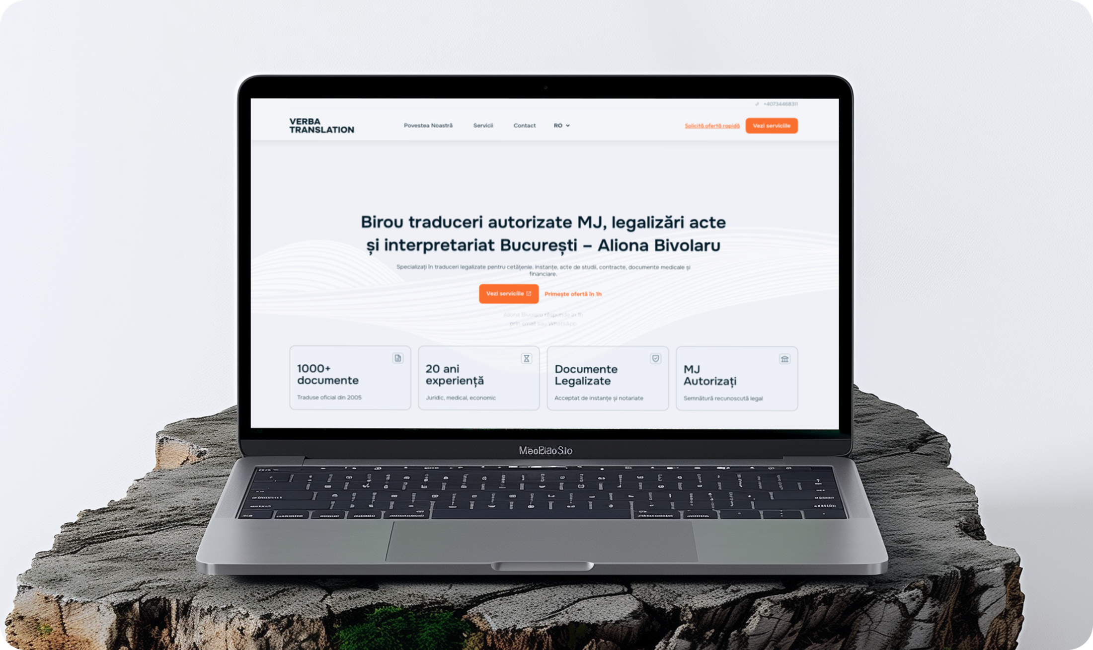 Verbatranslations mockup