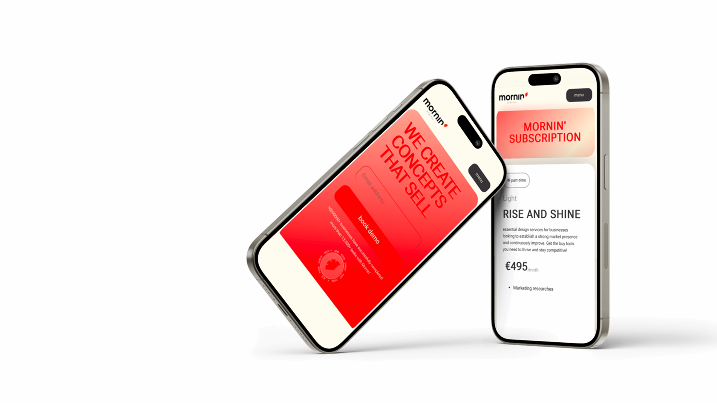 Mornin Digital screen 2