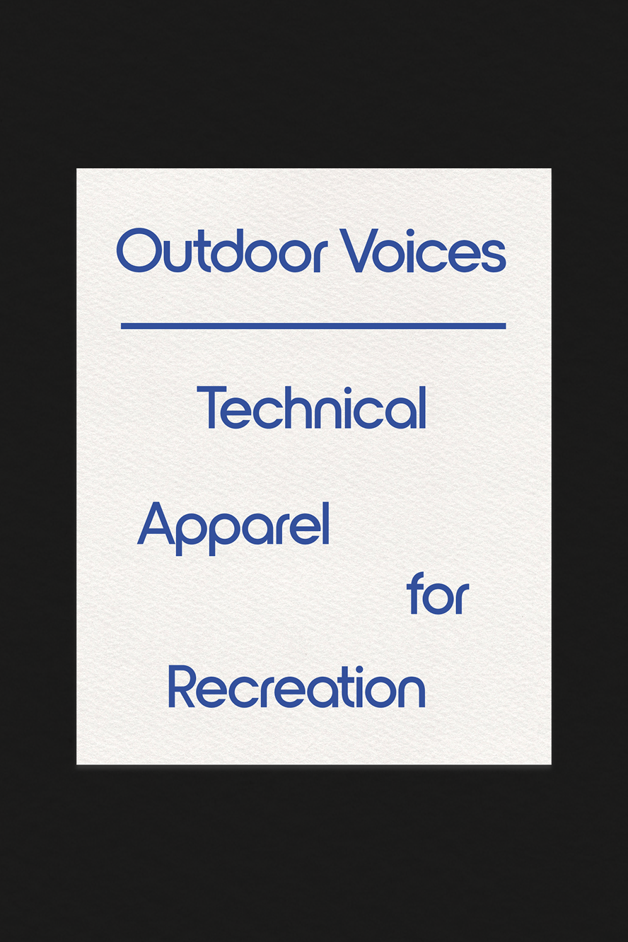 Outdoor Voices