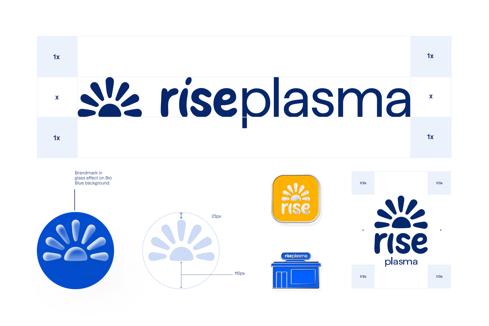 We created a variety of brand logos and iconography to responsive across all touchpoints.