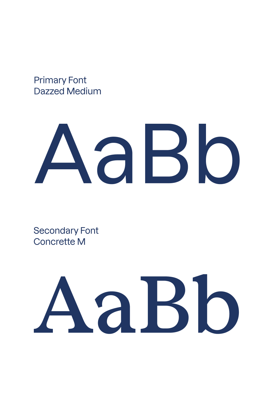We chose a sans-serif header font to create clear, legible copy, and then a serif to slow down the user for the more technical body copy.
