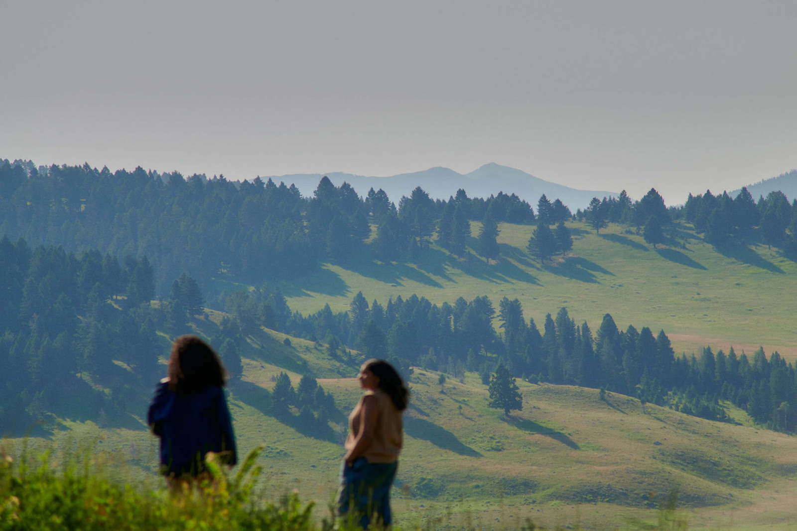 'If you got it, flaunt it.' We had the beauty of Mother Nature all around us.
