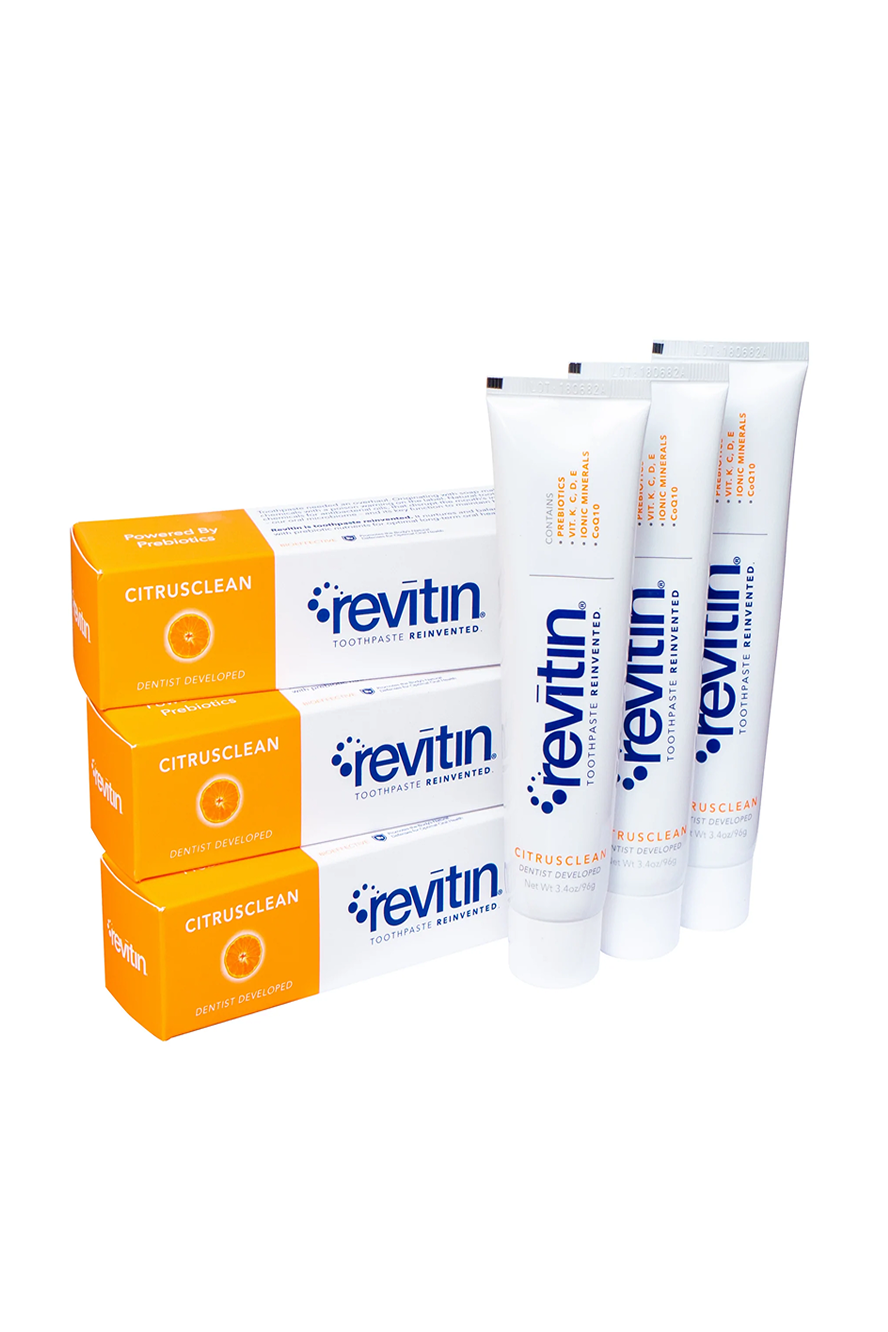 Revitin's before and after: from sterile to symbiotic.