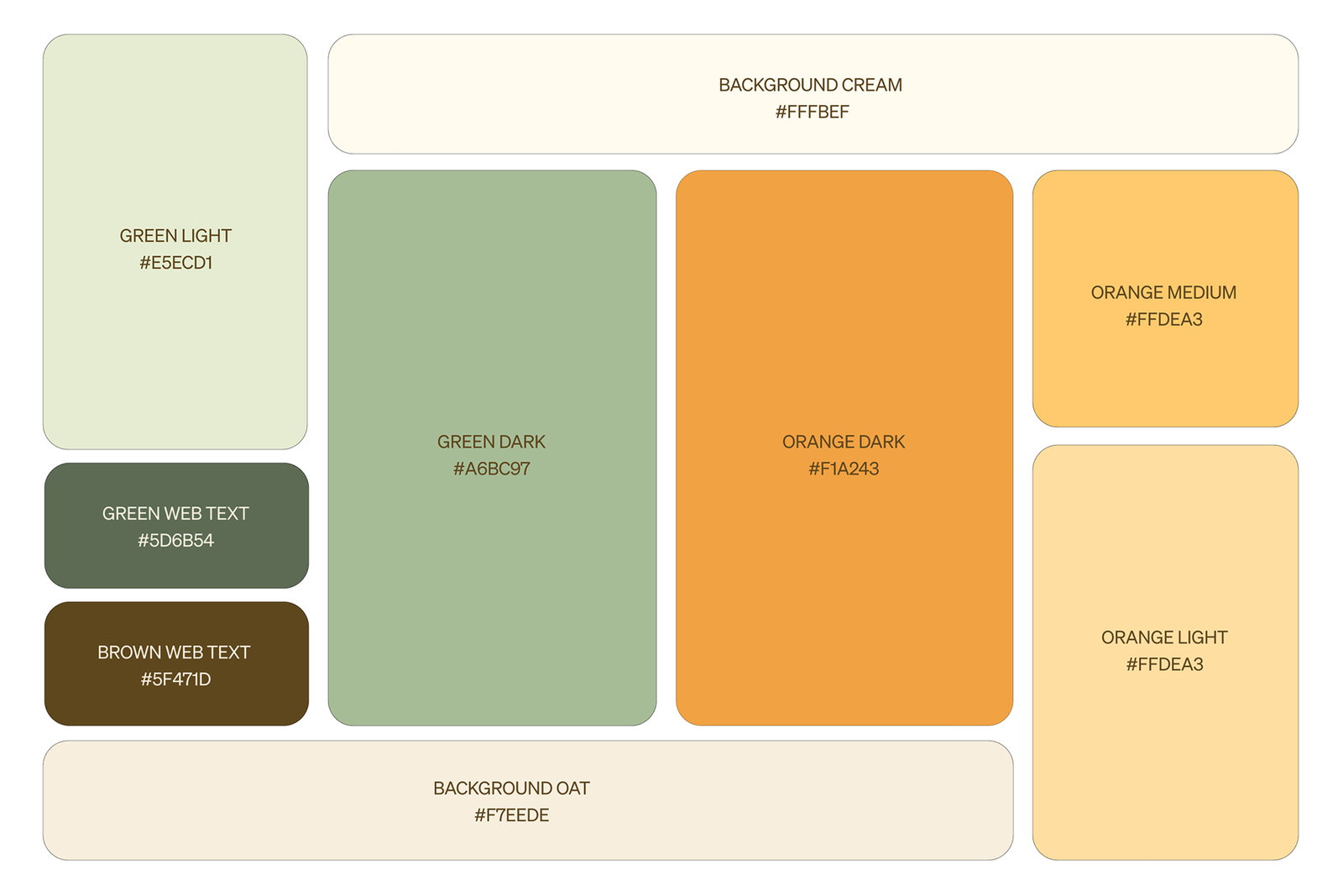 Translating the hand-drawn colors into warm, digital Hex codes.