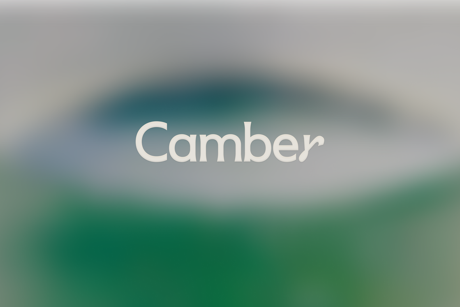 The final logomark for Camber.